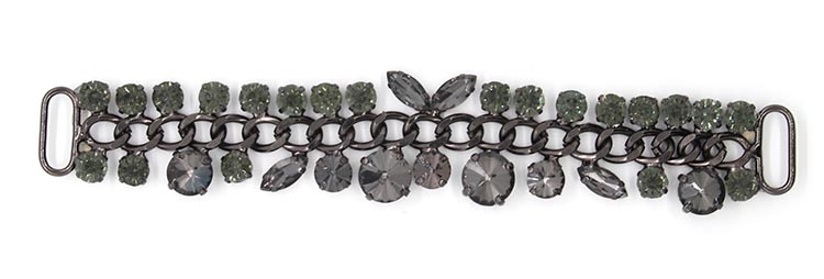 New Design Shoe Crystals Decorations Jewelry Chain Buckle For Women