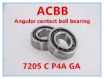7205 CD GA P4A Angular Contact Ball Bearing