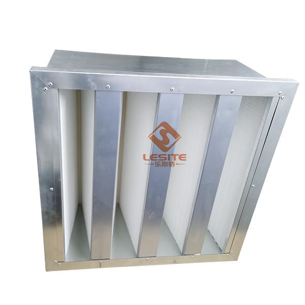 Buy cheap Rigid Galvanized Steel Air Purifier Filters Single Header MERV 9 110 Pa from wholesalers