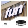Buy cheap Hand Making 80mm Stainless Steel Channel Letter Trim Cap from wholesalers