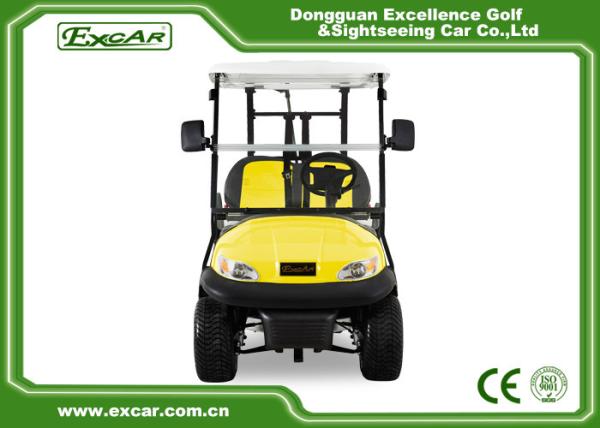 Quality EXCAR Double Color Seat Golf Cart Electric 48 Voltage With Aluminum Rim for sale