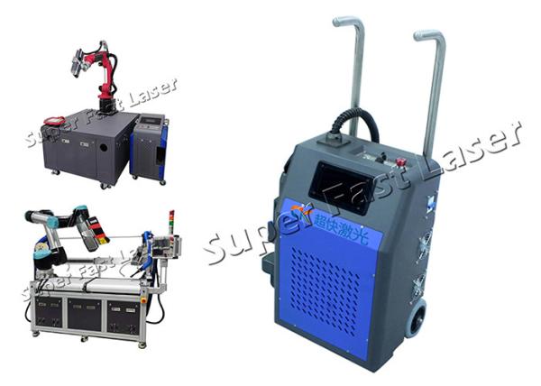 Buy cheap Intelligent Automatic Laser Cleaning Equipment Laser Robot Grease Removal System from wholesalers