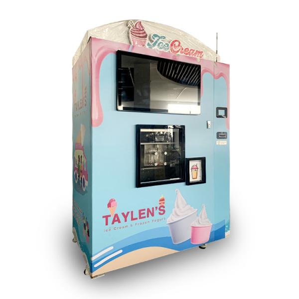 Buy cheap 20L Auto Frozen Product Vending Machine Direct Cooling With Credit Payment from wholesalers