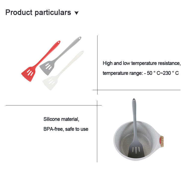 Food Grade Safe Silicone Kitchenware Set Pot Shovel Eco Friendly OEM ODM