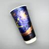 Buy cheap Disposable Double Wall Paper Coffee Cups Bubble Tea Hot Drink Paper Cups With Lids from wholesalers