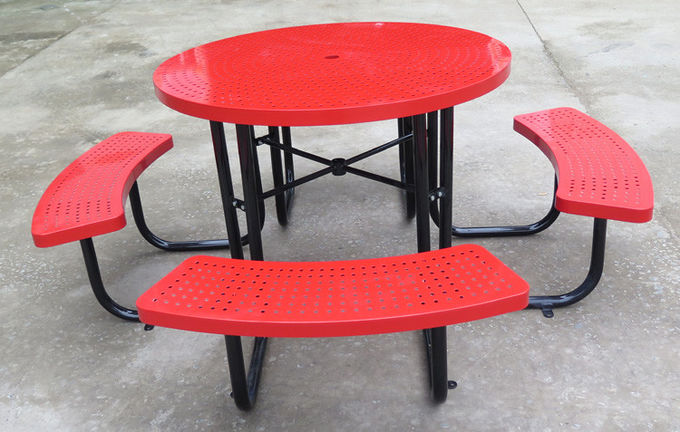 Dia 1093mm Round Table And Bench Set