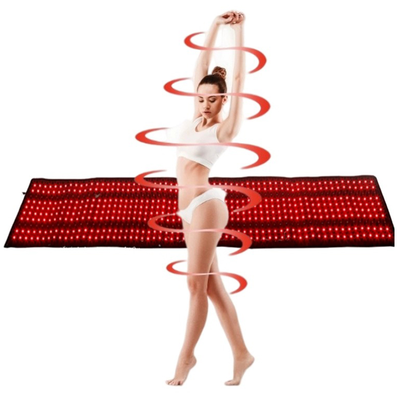 660nm and Near Infrared 850nm LED Light Combo , Pain Relief of Muscles and Joints 630 Lamp Beads Red Light Therapy Device