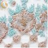 Buy cheap Polyester Beads Multicolor Lace Fabric / Types Of Lace For Wedding Dresses from wholesalers