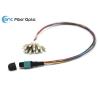 Buy cheap Fan Out Fiber Optic Cable Assembly MTP MPO To LC 0.9mm Connector 12 /24 Fiber from wholesalers
