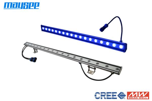 Buy cheap Anodized Aluminum Dimmable LED Wall Washer Lighting with 18 watt Cree Chip / 24VDC from wholesalers