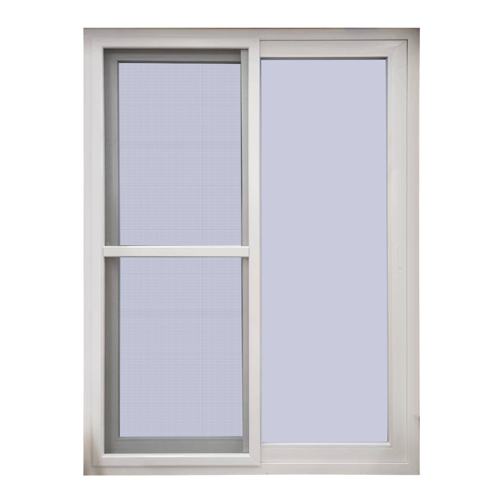 Balcony PVC Sliding Door Patio Double Layer Glass Door Sliding Opening Method