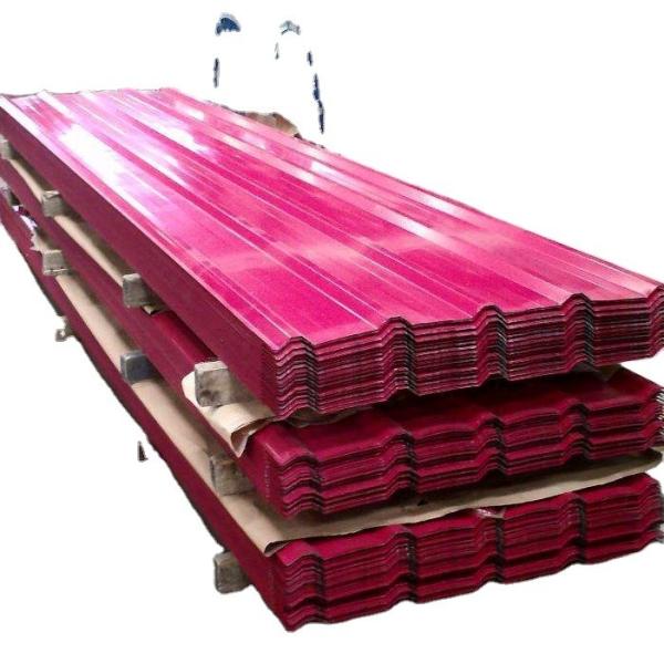 Buy cheap PVOC Certified Corrugated Prepainted Galvanized Steel for strength Roofing Panels from wholesalers