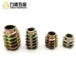OEM Hex Drive Threaded Inserts , M4 Wood Furniture Screw Inserts