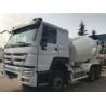 Buy cheap White 2016 HW76 Used Howo Mixer Truck 6*4 Second Hand Cement Mixing Lorry from wholesalers