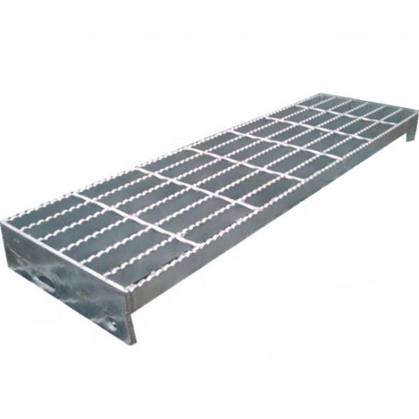 Buy cheap 0.3mm Electro Galvanized Steel Stair Treads Grating Width 80mm from wholesalers