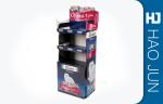 Foldable Cardboard Display Stands For Pet Food / Pop Cardboard Store Display