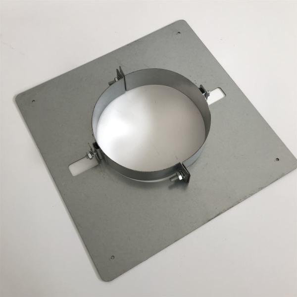 Buy cheap Four Brackets 3 Inch Single Wall Stove Pipe Fireproof Plate Weather Resistant from wholesalers