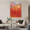 Buy cheap Abstract Style Colorful Oil Painting Simple Home Decor Landscape 3D Relief Painting Art Modern from wholesalers