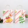 Buy cheap UV Printing Portable Kraft Paper Christmas Gift Bags 18*9*23cm from wholesalers