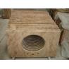 Buy cheap Beige Travertine Marble Stone Countertops 2.63g / Cm3 Bulk Density from wholesalers