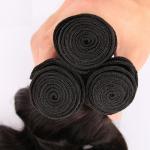 Unprocessed Virgin Human Hair Bundles Loose Deep Wave Human Hair Weave For Black