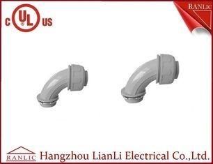 Buy cheap Nylon 90 Degree Liquid Tight Flexible Connector Ivory Color 3/8“ To 2" from wholesalers
