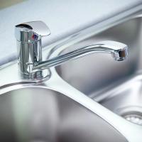 Buy cheap SS 304 316 Stainless Steel Faucets Single Handle No Lead for Kitchen Sink product