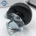 Polyurethane Industrial Caster Wheels Optional Thread Guard