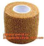 Cohesive Bandage selling well medical production bule high elastic adhesive
