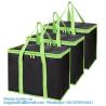 Buy cheap Insulated Food Delivery Bag With Hard Bottom, XXX-Large Insulated Reusable Grocery Cooler/Hot Bags, Tote Bag from wholesalers