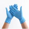 Buy cheap OEM Blue 8 Inch 100% Nitrile Disposable Gloves Small from wholesalers