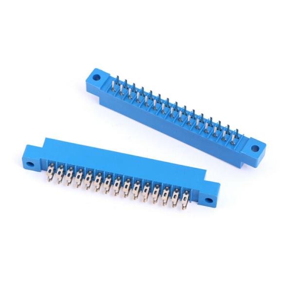 Buy cheap PCB Mounted Small Electrical Connectors Card Edge Connector Solder Type from wholesalers