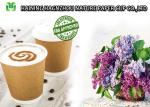 Kraft Disposable Double Wall Paper Cups 12 Ounce Food Grade Printing Ink