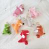 Buy cheap Kawaii Big Teeth Mini Plush Keychain Toys Various Color 28 * 40 * 55CM from wholesalers