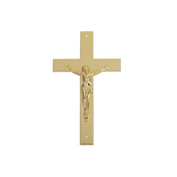 Buy cheap Casket Cross 37×13.7cm Gold Color PP Material Coffin Cross Crucifix from wholesalers