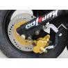 Buy cheap gas motor scooter red JOG 125cc 150cc GY6 engine front disc rear drum black alloy wheel iron muffler from wholesalers