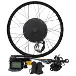 48V electric bicycle kit with 48V10AH Lifepo4 battery pack, motor is wheel 1500w
