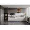 Buy cheap European Style Simple Design To Bake Lacquer Ambry Solid Wood Kitchen Cabinet from wholesalers