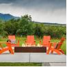 Buy cheap Patio Heater Gas Propane Corten Steel Fire Pit Pre Weathered from wholesalers
