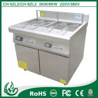 Buy cheap Stainless steel commercial chicken fryer with 5kw product