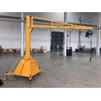 Buy cheap Workstations 20t 0.5t Floor Mounted Crane Simple Installation Swivel Crane Hoist product