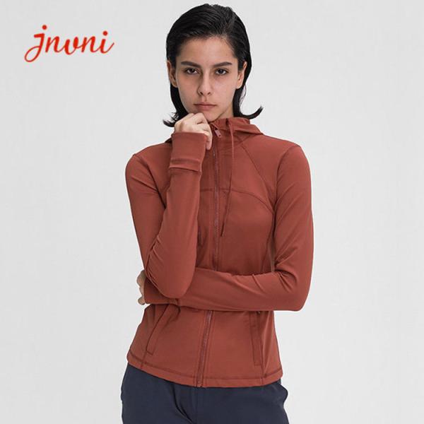 Buy cheap Zipper 150 gsm Drawstring Hoodie Jacket With Pocket Lightweight Workout Jersey from wholesalers