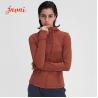 Buy cheap Zipper 150 gsm Drawstring Hoodie Jacket With Pocket Lightweight Workout Jersey from wholesalers