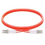Buy cheap LC UPC LC UPC Multimode Fiber Optic Cable Duplex 2 Core 0.9mm 2.0mm 3.0mm from wholesalers