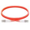 Buy cheap LC UPC LC UPC Multimode Fiber Optic Cable Duplex 2 Core 0.9mm 2.0mm 3.0mm from wholesalers