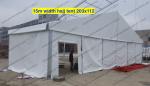Buy cheap Aluminum Frame PVC Event Tent Red / Outdoor PVC Ramadan Tent Transparent Cover from wholesalers