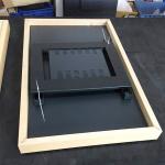 wooden frame 21.5" 22" inch LED LCD video photo display WIFI 4G network Android