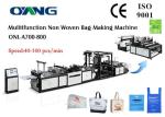 Touch Screen Operation Full Auto Non Woven Bags Manufacturing Machine 30-100 gsm