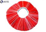 Mixed Large Industrial Sweeping Brushes Crimpled Steel Wire OEM Accepted