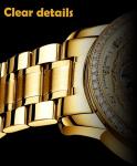 KINYUED watches men wrist Automatic Mechanical Movement stainless steel band